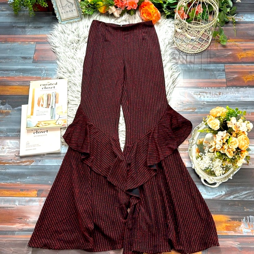Flared Bohemian Bell Bottom Pants